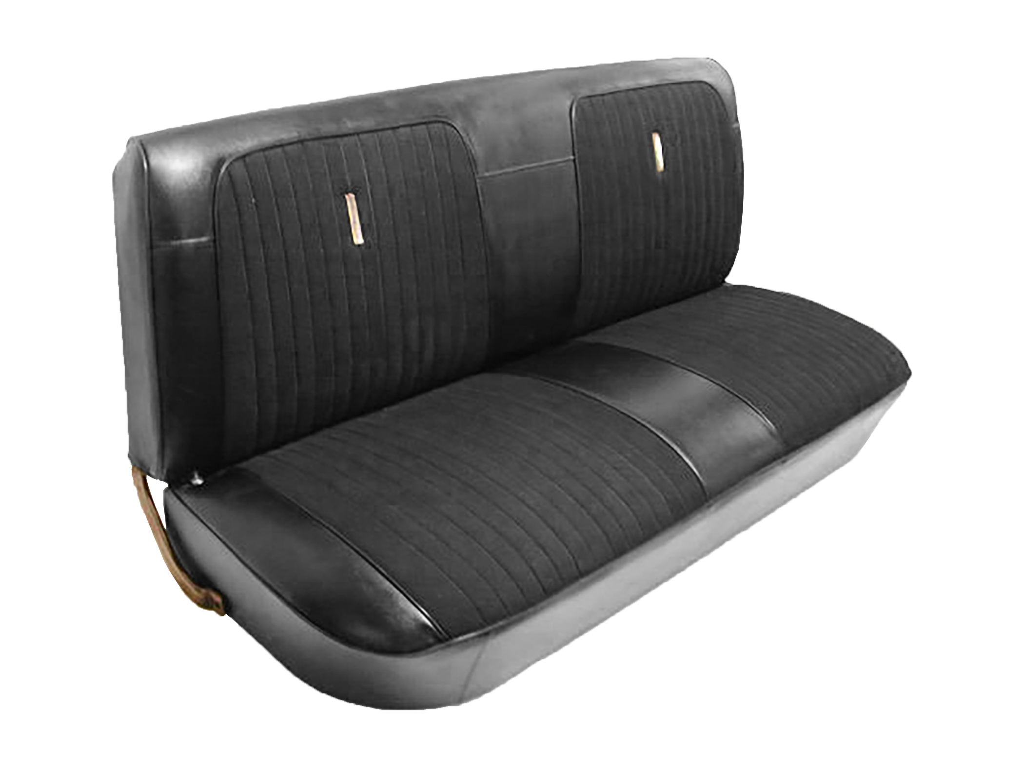 1969 Ford F-100 Std Cab Pickup Seat Upholstery Front Bench, Med
